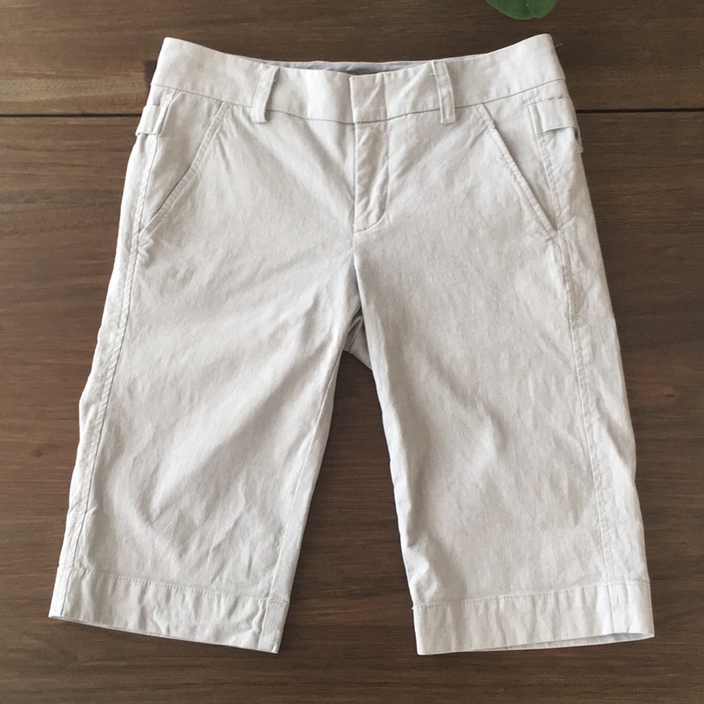 Vince pinstripe shorts